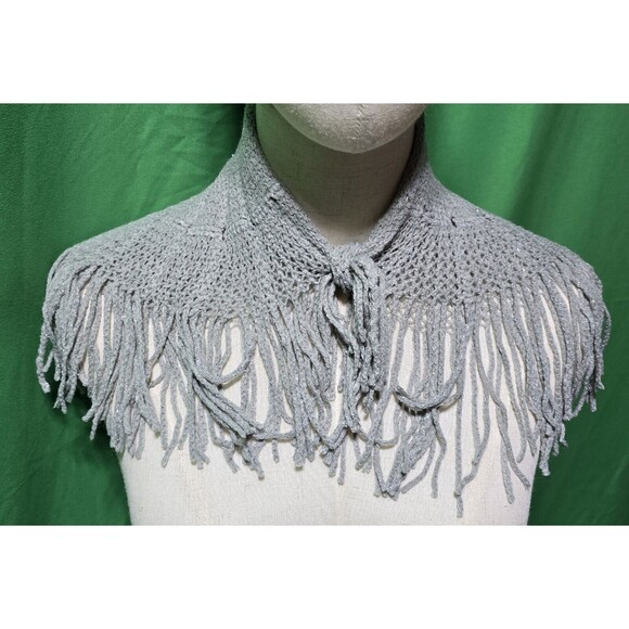 Pair of Kimberly C Knit Neck Scarves Tan and Gray Women's Collar Scarf 8x22 NWT - Picture 6 of 16